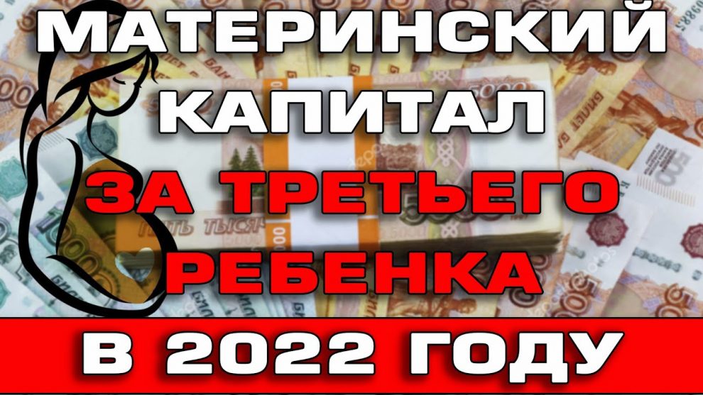 Максимальный размер материнского капитала при рождении трех детей